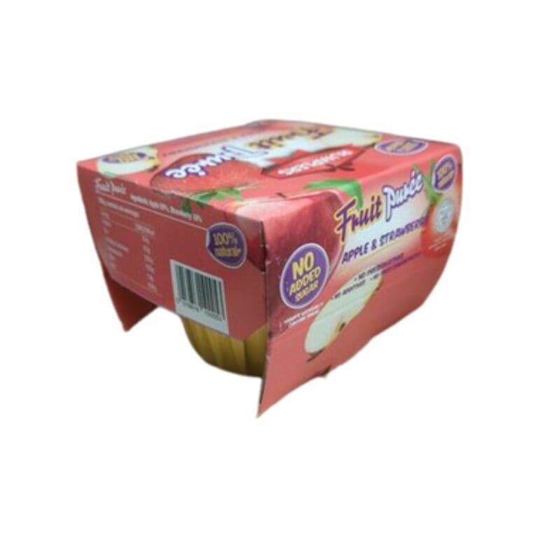 Rumplers 2 Apple & Strawberry Fruit Puree