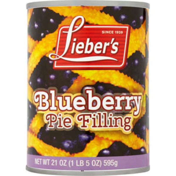Liebers Blueberry Pie Filling