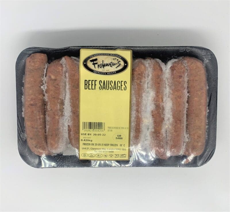 Frohweins Beef Sausages