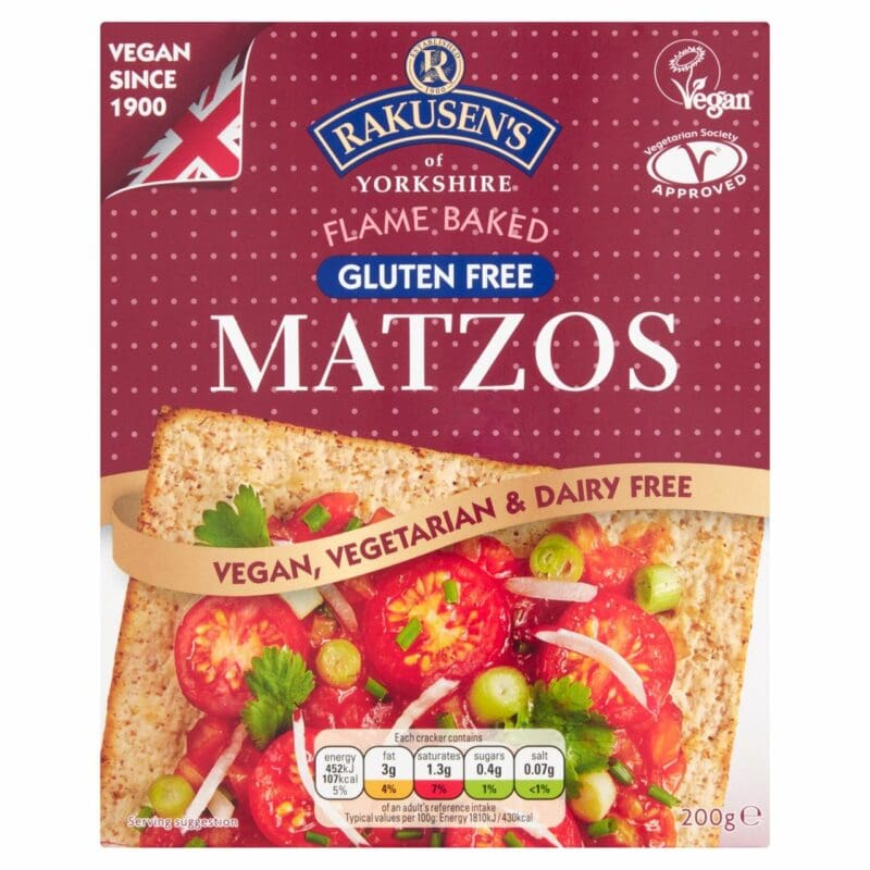 Rakusens Traditional Gluten Free Matzos