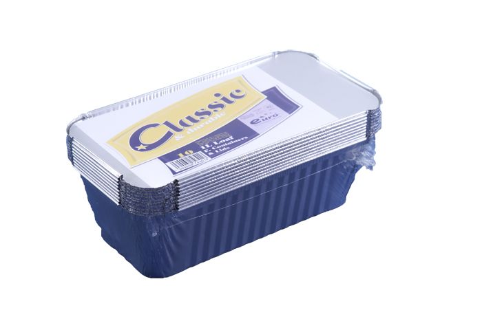 10 x 1 Litre Foil Container Lids (LIDS ONLY)