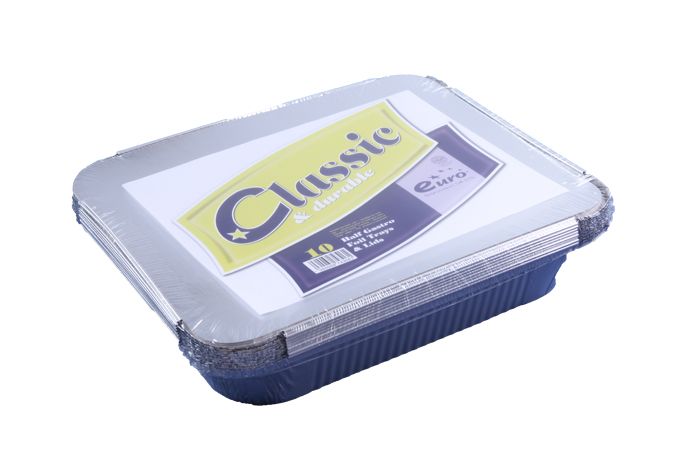 10 x 10x12 Foil Containers (NO LIDS)