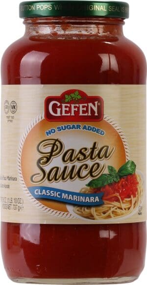 Gefens No Sugar  Classic Marinara Pasta Sauce