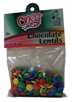 Oneg  Chocolate Lentils