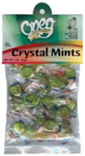 Oneg  Crystal Mint Candies